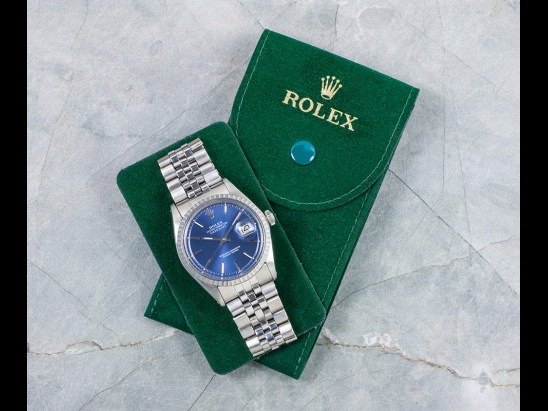 Rolex Datejust 36 Blu Jubilee Blue Jeans 1603